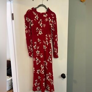 ASOS maternity midi floral dress